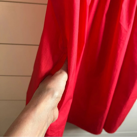 Draper James Ladies Hibiscus Square Neck Puff Sleeve Dress. Size Large. NWT. - Picture 11 of 14